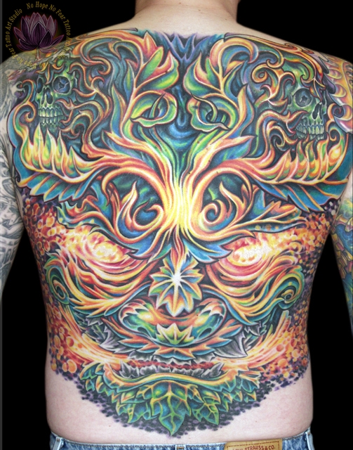 James Kern Back Tattoos No Hope No Fear Tattoo Art Studio