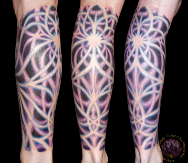 James Kern Leg Tattoos