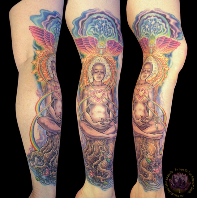 leg tattoo. James Kern: Leg Tattoos