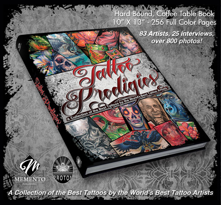 James has work featured in a brand new book of tattoo art!